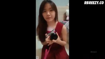 Virales chinesisches süßes Mädchen, das in Makati nacktem Sarap arbeitet