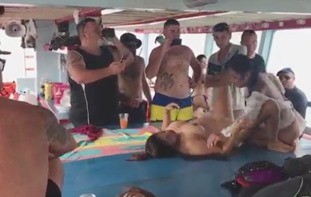 Yacht Party SEX Tuloy sa Kantutan Kahit Umuuga Bangka
