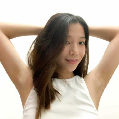 Yummy pinay shows off her sliky smooth armpits and body #pz2zjgw5