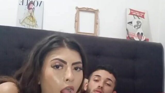 Portuguese couple having sex at home